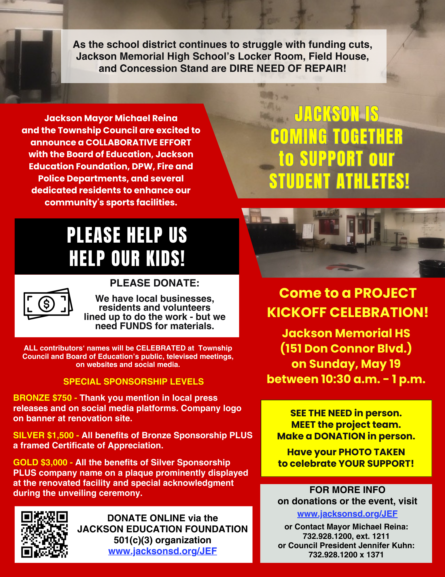 flyer for renovation project